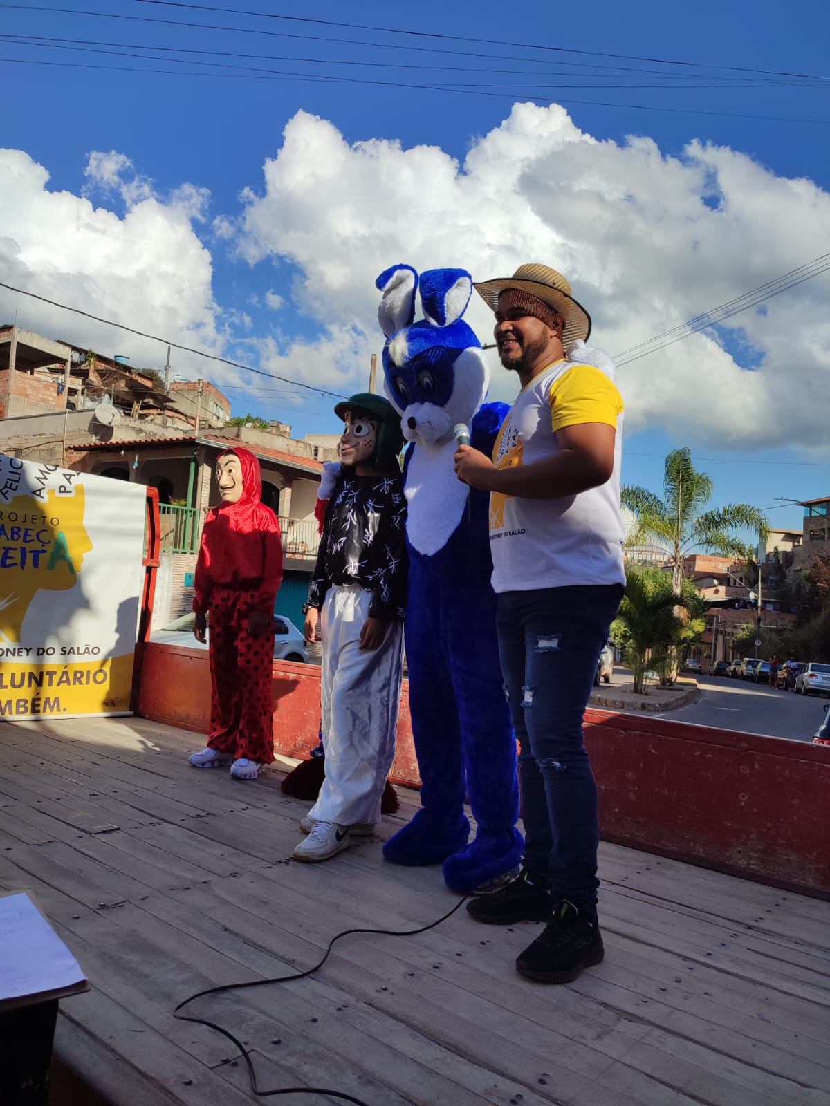 Projeto Cabeça Feita leva Dia das Crianças para Vila Santa Izabel neste domingo
