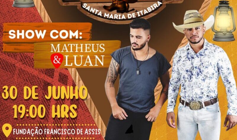 APAE de Santa Maria de Itabira realiza a 12ª Apaecountry nesta sexta-feira (30)