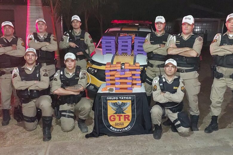 Polícia Rodoviária intercepta carregamento de maconha em Itabira