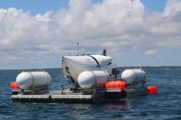 Submarino que levava turistas para ver destroços do Titanic desaparece no fundo do Oceano Atlântico Norte