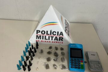 Polícia Militar prende homem com diversas drogas em Rio Piracicaba