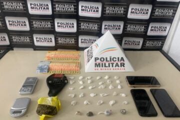 PM prende casal por tráfico de drogas em Monlevade
