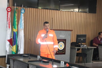 Na Câmara de Itabira, novo tenente elenca principais urgências do Corpo de Bombeiros