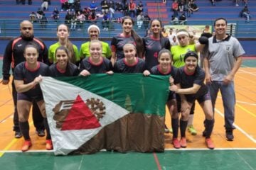 Futsal feminino de Monlevade se classifica para a etapa final da Taça Valadares