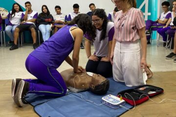 Projeto oferece treinamento gratuito para atendimento de vítimas de paradas cardiorrespiratórias