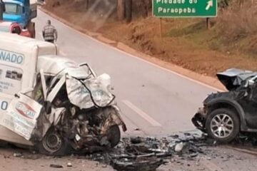 Acidente grave deixa uma pessoa morta e fecha a BR-040, próximo a Lagoa dos Ingleses