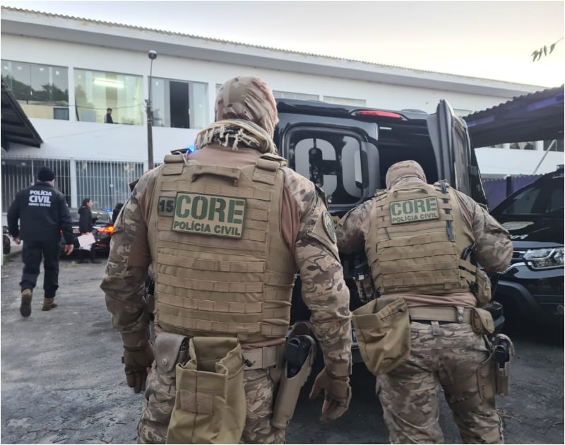 Polícia Civil prende 46 pessoas em megaoperação contra o narcotráfico 