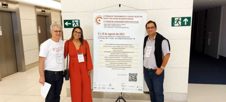 Monlevadenses são destaques no V Fórum de Treinamento em Hepatites Virais de Minas Gerais