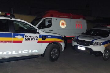 Homem que subiu em poste no Clóvis Alvim e que se recusa a descer é foragido da Justiça e tenta escapar da prisão