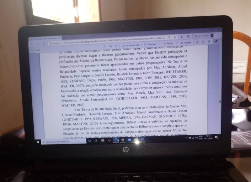 Itabirano tem notebook furtado e pede ajuda: ‘‘Meu TCC está salvo nele, só tenho um mês para finalizar’’