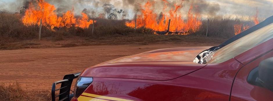 Onda de calor: bombeiros estão preparados para possível aumento de incêndios em vegetações