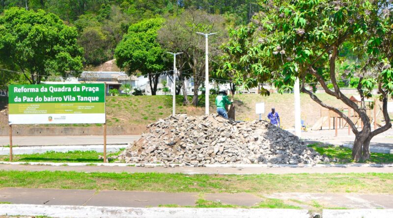 Praça da Paz em João Monlevade será reformada