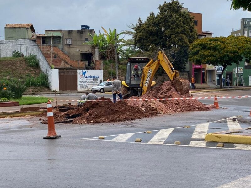 Manutenção afeta abastecimento de água no bairro Esplanada da Estação