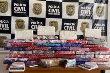 Polícia Civil: operação resulta na apreensão de mais de 40 quilos de drogas
