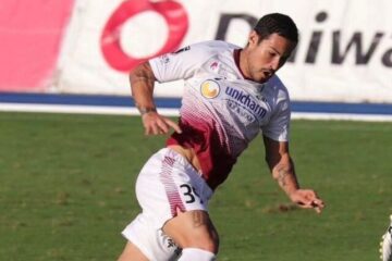 Monlevadense Vinicius Araújo estreia por novo clube japonês