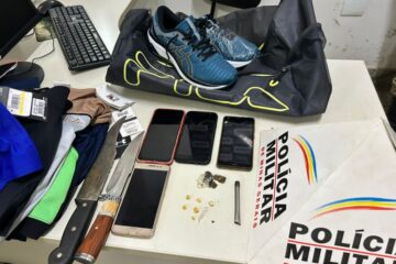 Barão de Cocais: dupla é presa após furto em loja de roupas esportivas