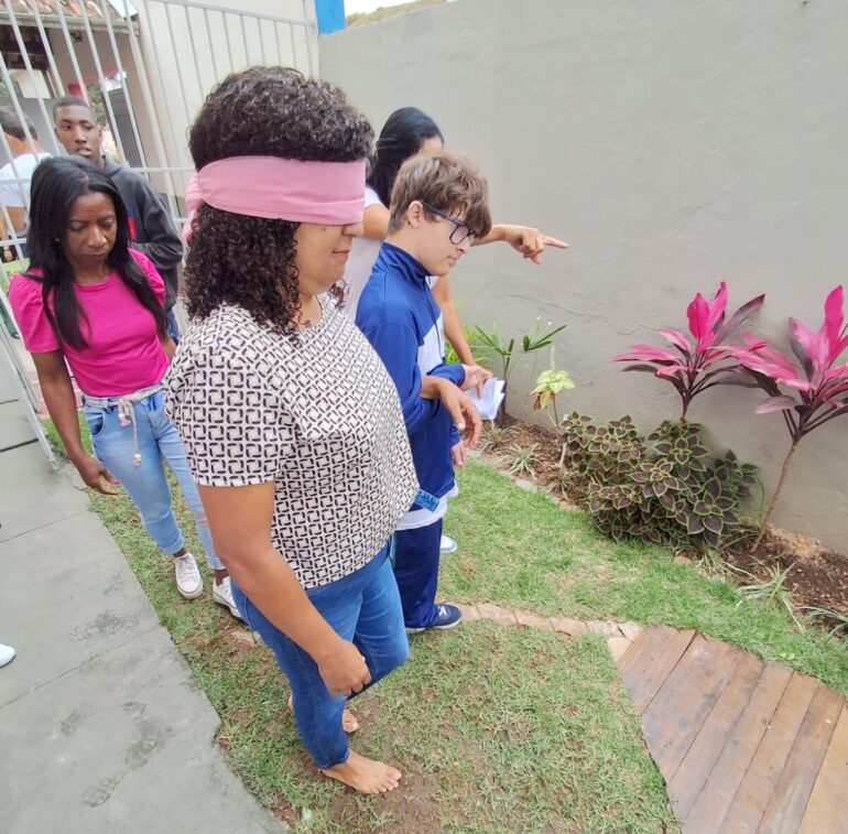 Inclusão: Colégio Didi Andrade inaugura seu próprio jardim sensorial