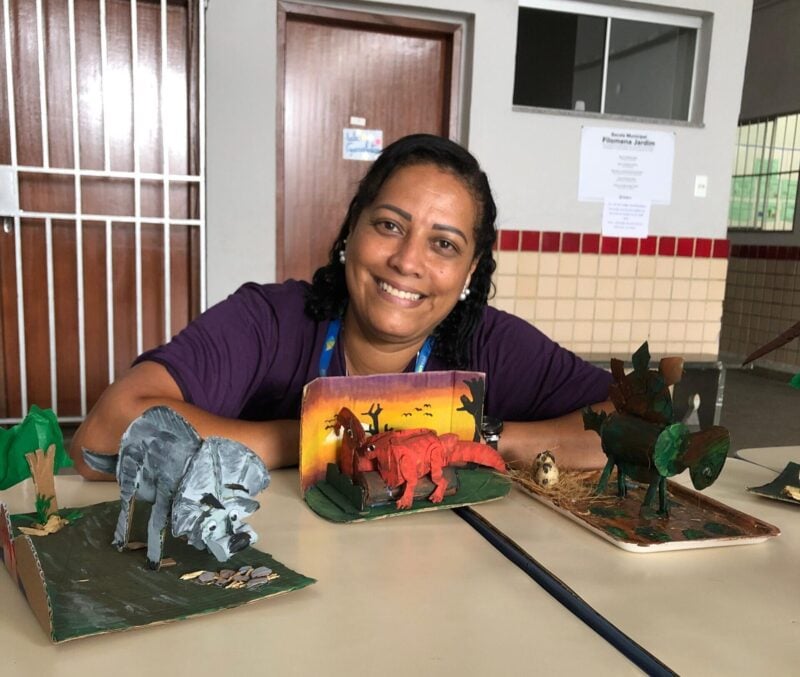 Jurassic Itaurb leva conscientização ambiental a escolas da região