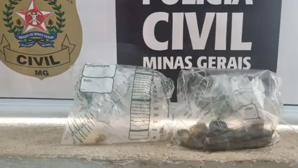 Homem engole porções de cocaína, vai ao hospital e é preso em flagrante pela Polícia Civil