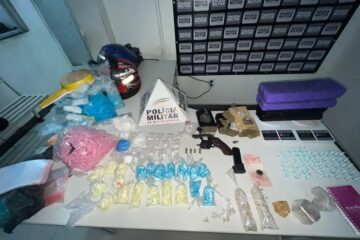 Polícia Militar prende suspeito de envolvimento com o tráfico e apreende grande quantidade de drogas em Itabira