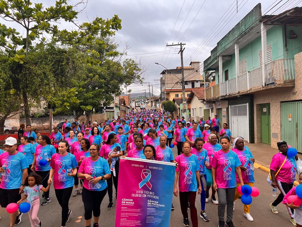 Caminhada ‘‘Laços Unidos pela Vida” reúne mais de 500 pessoas em São Gonçalo