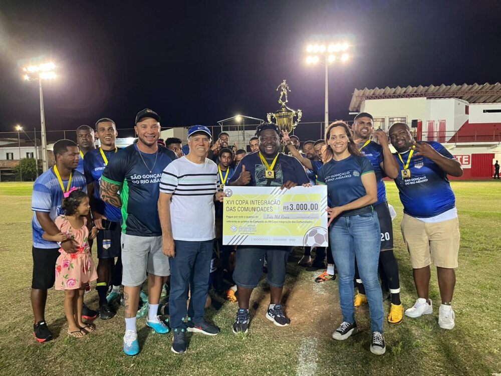 São Gonçalo do Rio Abaixo: Sítio Oliveira é campeão da 14ª Copa Integração das Comunidades