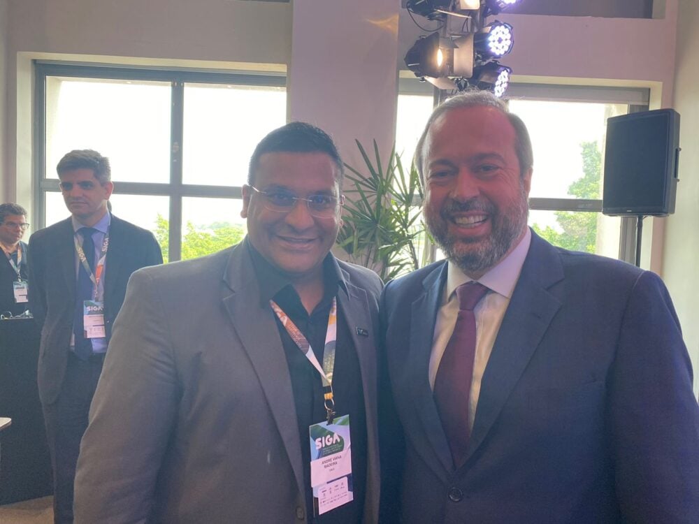 Convidado por André Viana, Alexandre Silveira, ministro de Minas e Energia, deve vir a Itabira