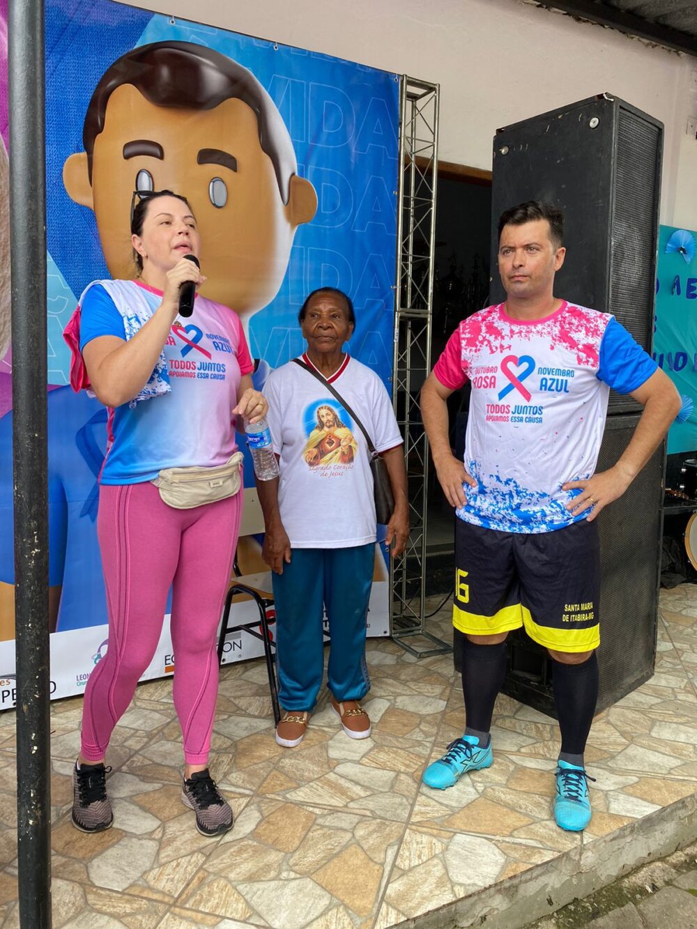 Santa Maria realiza atividades esportivas e de conscientização sobre o câncer