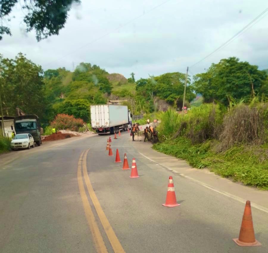 BR-381: Ponte em Jaguaraçu segue em meia pista e com sistema ‘‘pare e siga’’ nesta sexta-feira
