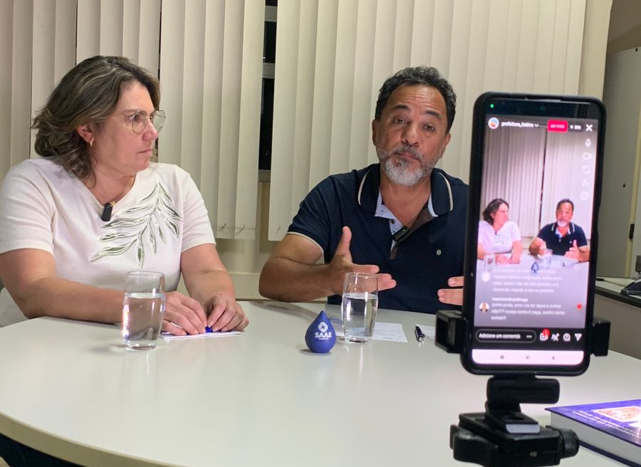 Saae notificará pessoas desperdiçando água e prefeito faz apelo por economia no consumo