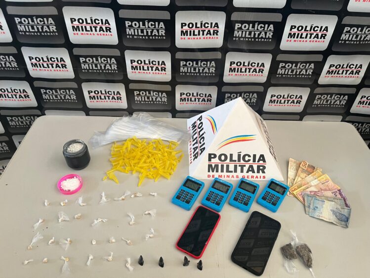 Jovem é preso com crack, cocaína e maconha em Santa Bárbara