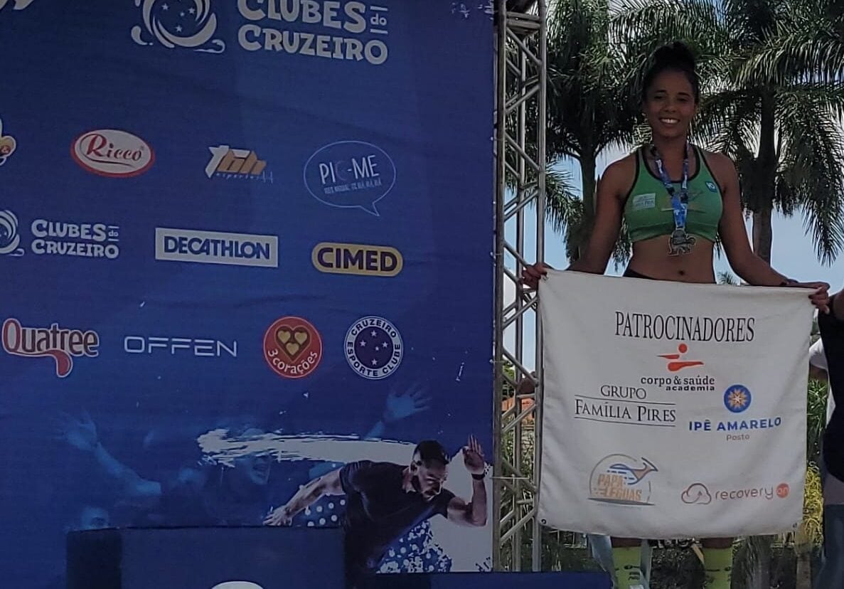 Itabirana Josiane Xavier alcança pódio na 12ª Corrida do Cruzeiro