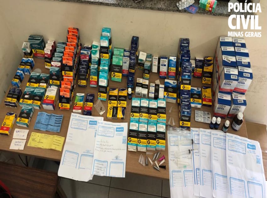 Homem é preso por tráfico de drogas e comercialização de medicamentos controlados em Ouro Preto