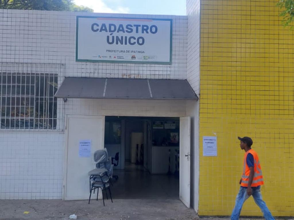 Serviços do CadÚnico de Ipatinga estão suspensos nesta semana