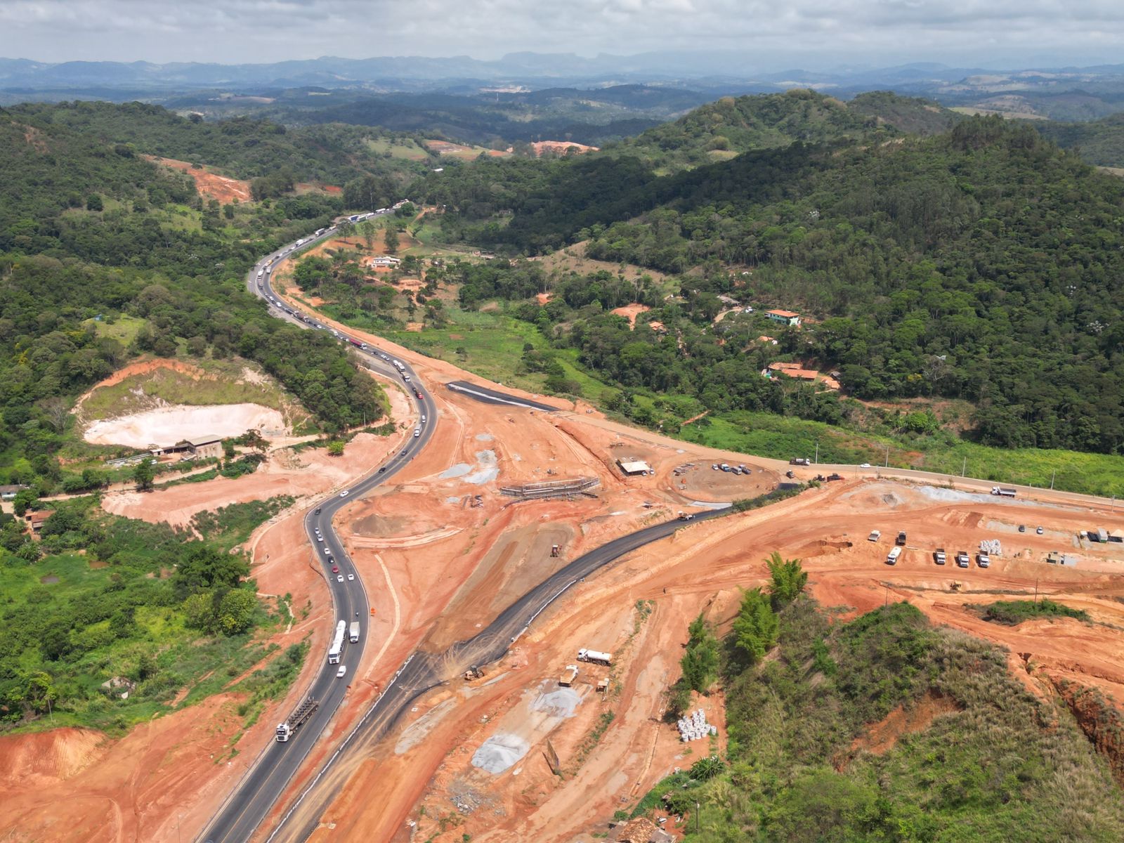 Trânsito do novo trevo da BR-381 em São Gonçalo será alterado para facilitar mobilidade