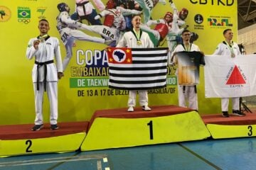 Atleta itabirano conquista medalha em copa do Brasil de Taekwondo