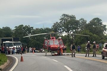Grave acidente deixa cinco pessoas feridas na MG-050, em Divinópolis