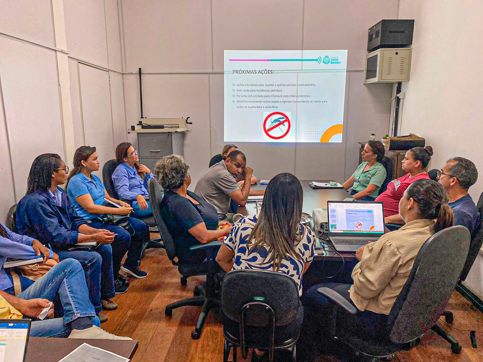 Prefeitura e Comitê de Arboviroses se reúnem para debater as medidas em Santa Bárbara