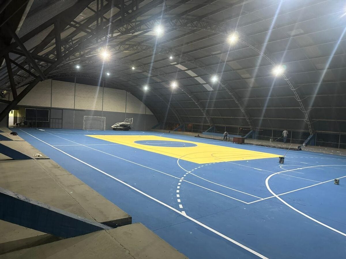Ginásio Municipal Li Guerra é revitalizado em João Monlevade