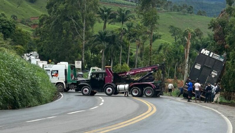 BR-381: trecho entre João Monlevade e São Gonçalo do Rio Abaixo registra acidentes nesta quarta-feira