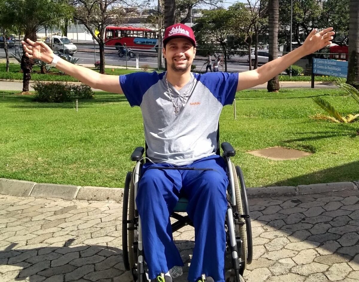 Após sofrer lesão medular, itabirano organiza vaquinha para custear tratamento; saiba como ajudar