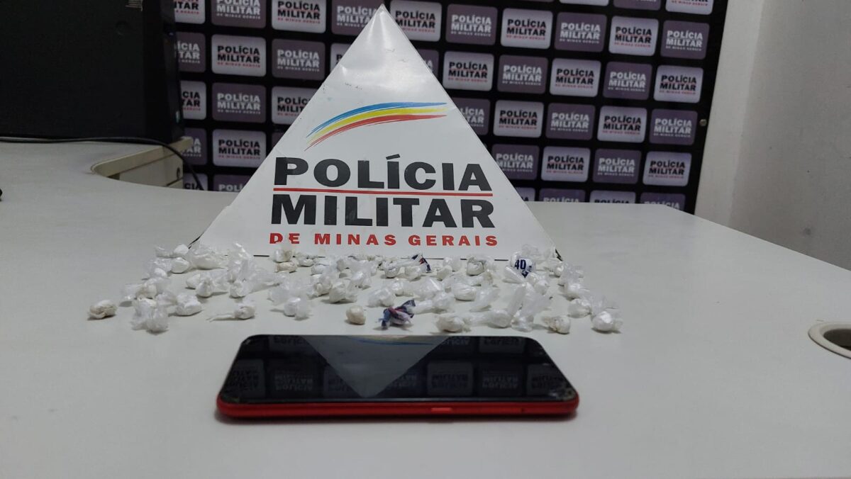 Amigo de motociclista assassinado em Itabira é preso por tráfico de drogas