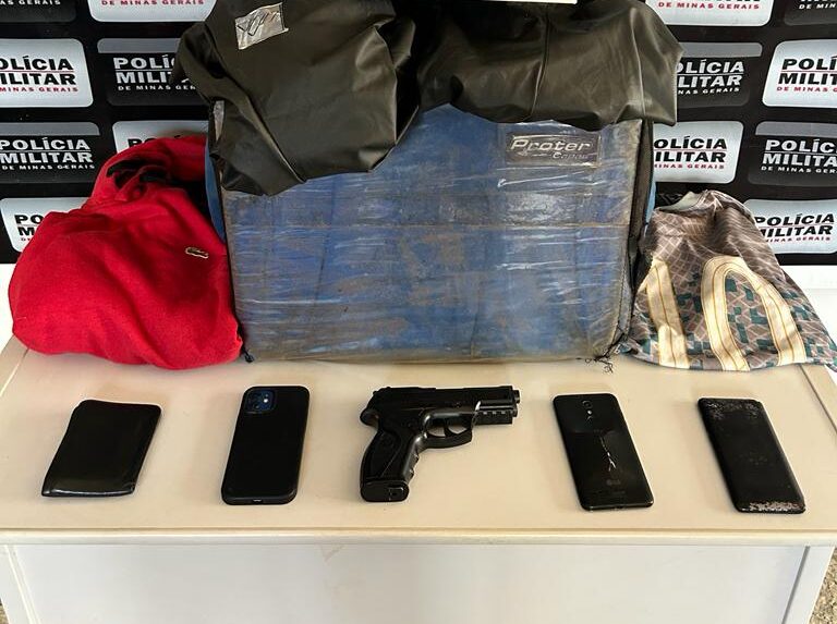PM prende autor de roubos em Barão de Cocais; homem alegou que roubava para pagar dívidas com o tráfico