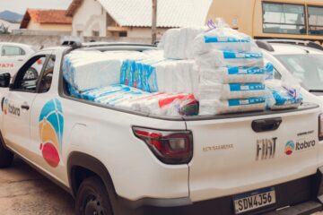 PEM entrega mais de 18 mil fraldas descartáveis para a Secretaria de Educação de Itabira