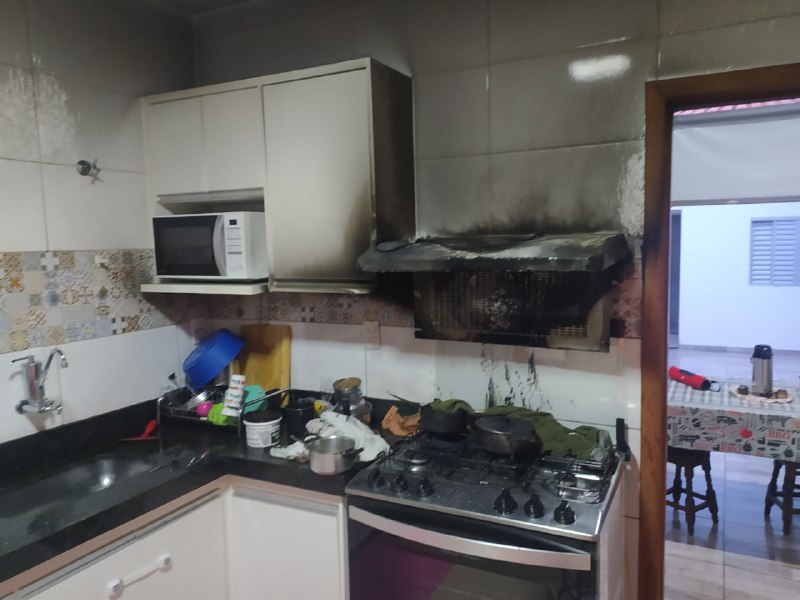 Bombeiros combatem princípio de incêndio em Ituiutaba