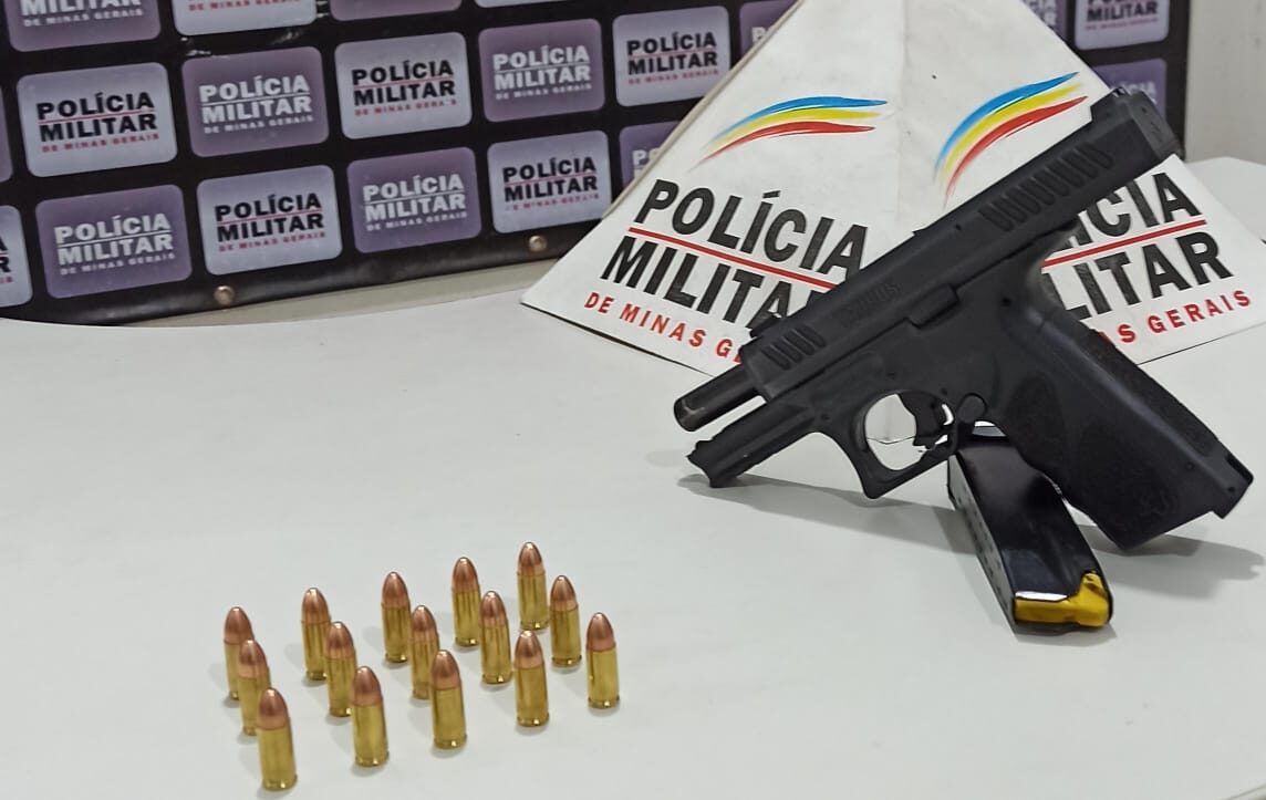 Homem é preso por porte ilegal de arma de fogo em Itabira