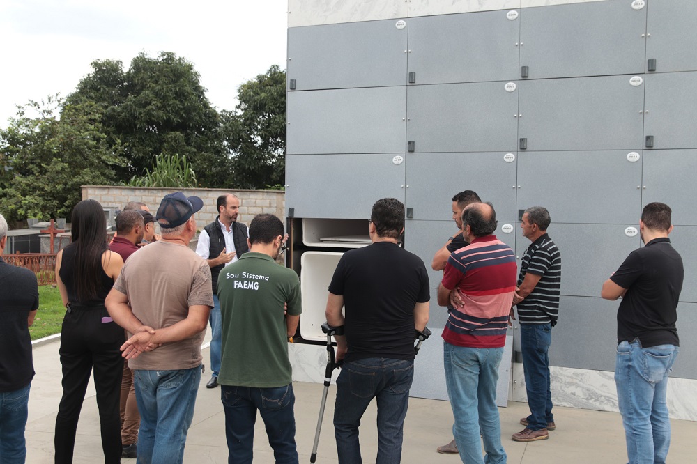 Nova União inaugura o seu cemitério vertical biosseguro, um dos primeiros da Região Metropolitana de BH
