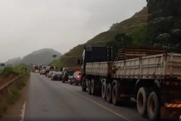 Estradas mineiras têm trechos interditados nesta segunda-feira; confira a lista