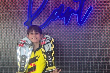 Itabirano Davi Serodio conquista dois troféus na Taça RBC Minas de Kart
