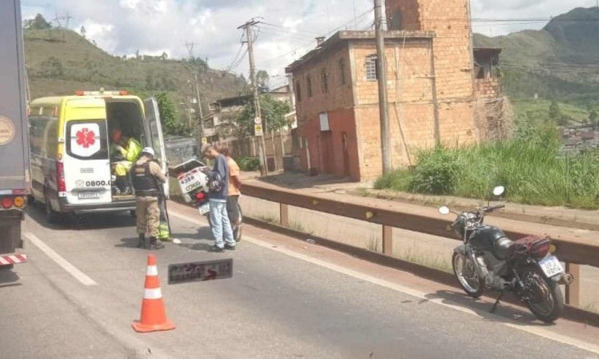 Garupa de moto por app morre no Anel Rodoviário, em BH